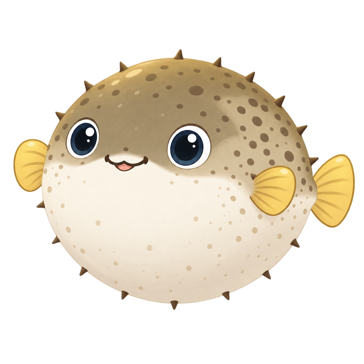 Friendly pufferfish